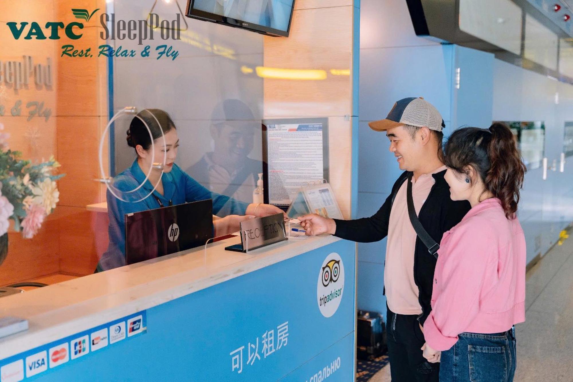 Vatc Sleep Pod Terminal 2 Hotel Noi Bai Exterior foto