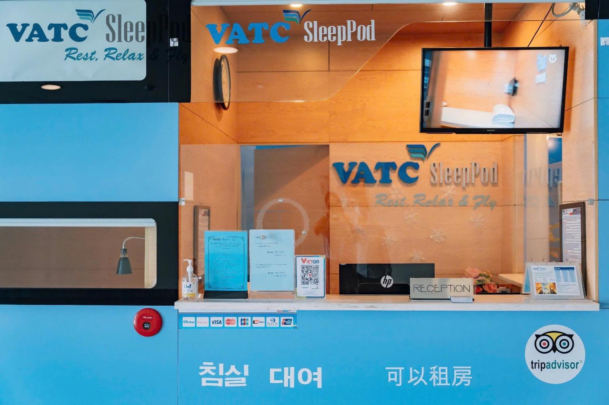 Vatc Sleep Pod Terminal 2 Hotel Noi Bai Exterior foto