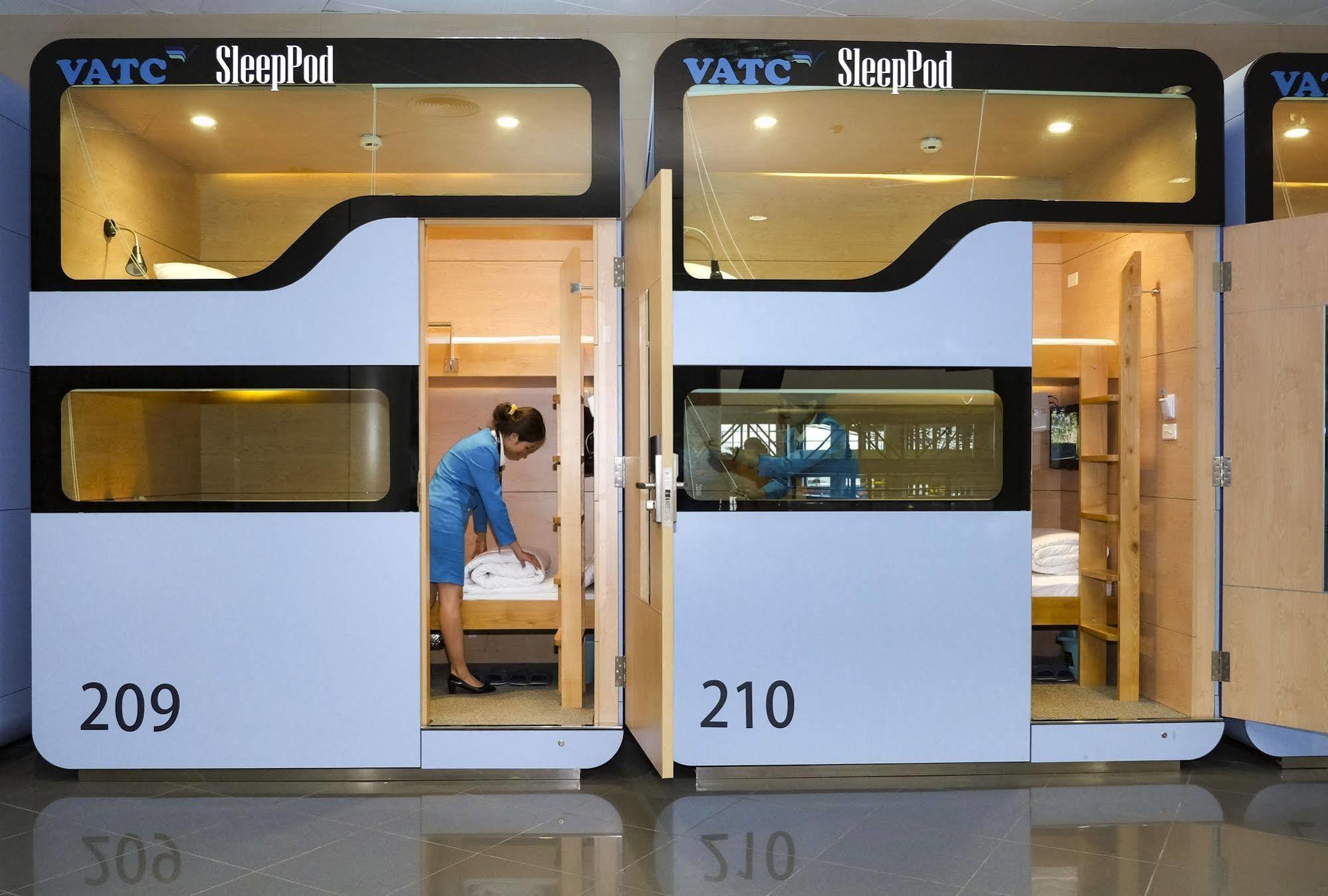 Vatc Sleep Pod Terminal 2 Hotel Noi Bai Exterior foto